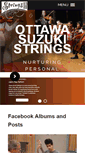 Mobile Screenshot of ottawasuzukistrings.ca